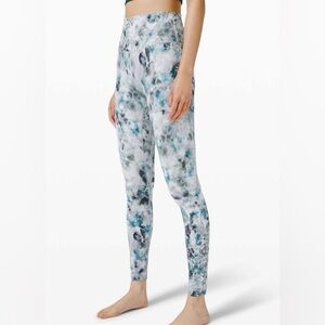 Size 0 Lululemon Align Pant  28"
Kaleidofloral Multi